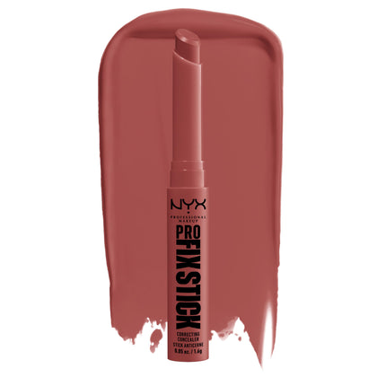 NYX PROFESSIONAL MAKEUP Pro Fix Stick Correcting Concealer Brick Red front view