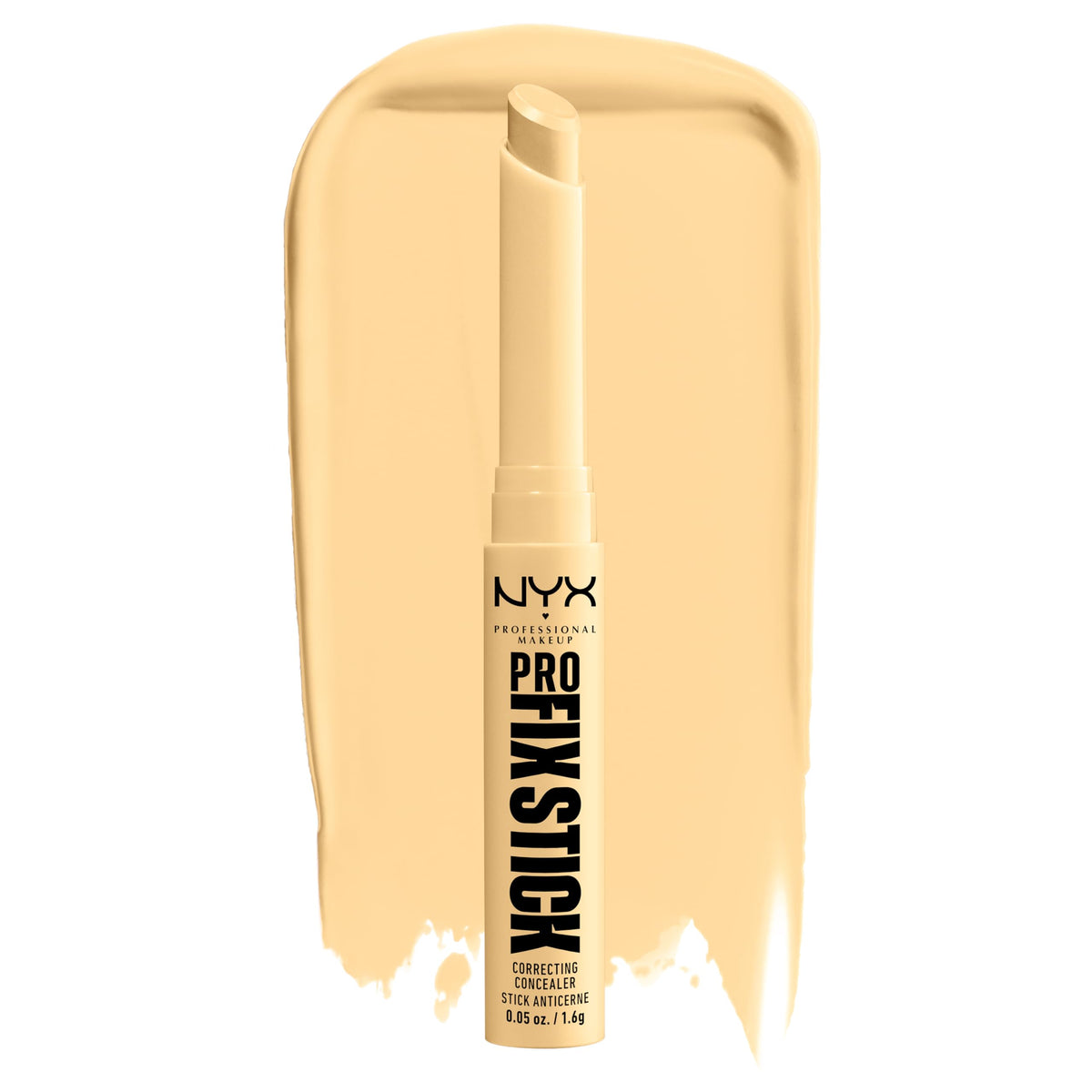 NYX PROFESSIONAL MAKEUP Pro Fix Stick Correcting Concealer in Yellow front view