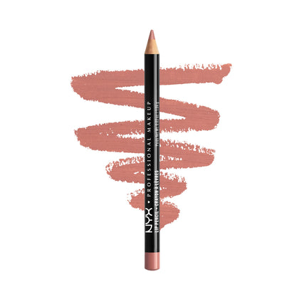 NYX PROFESSIONAL MAKEUP Slim Lip Pencil in Nude Pink front view