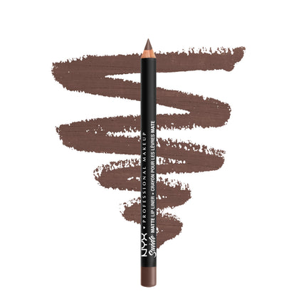 NYX PROFESSIONAL MAKEUP Suede Matte Lip Liner Brooklyn Thorn front view
