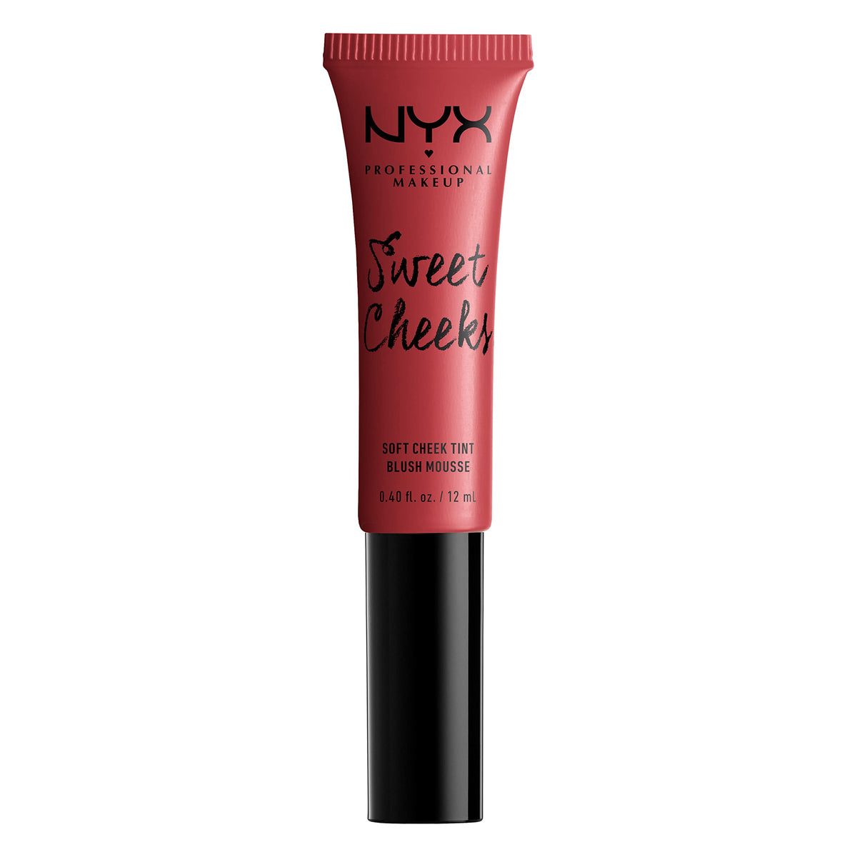 NYX PROFESSIONAL MAKEUP Sweet Cheeks Soft Cheek Tint Cream Blush in Coralicious front view