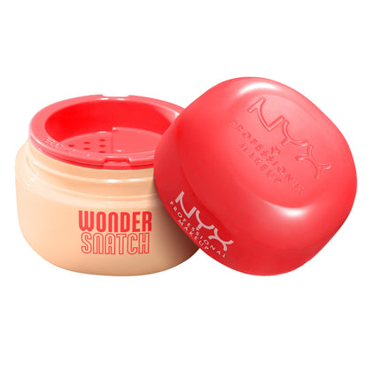 NYX PROFESSIONAL MAKEUP Wonder Snatch Setting Powder front view in Brightening Peach