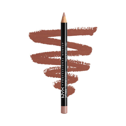 NYX Slim Lip Pencil Coffee front view with packaging
