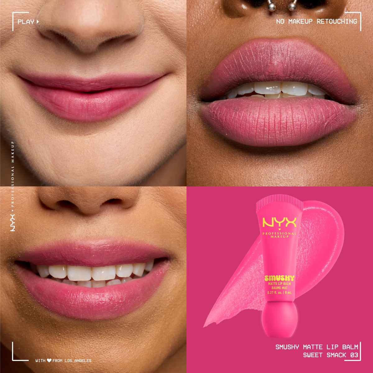 NYX Smushy Matte Lip Balm packaging