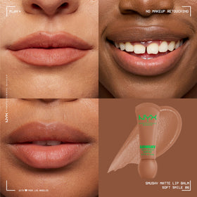 NYX Smushy Matte Lip Balm Soft Smile packaging