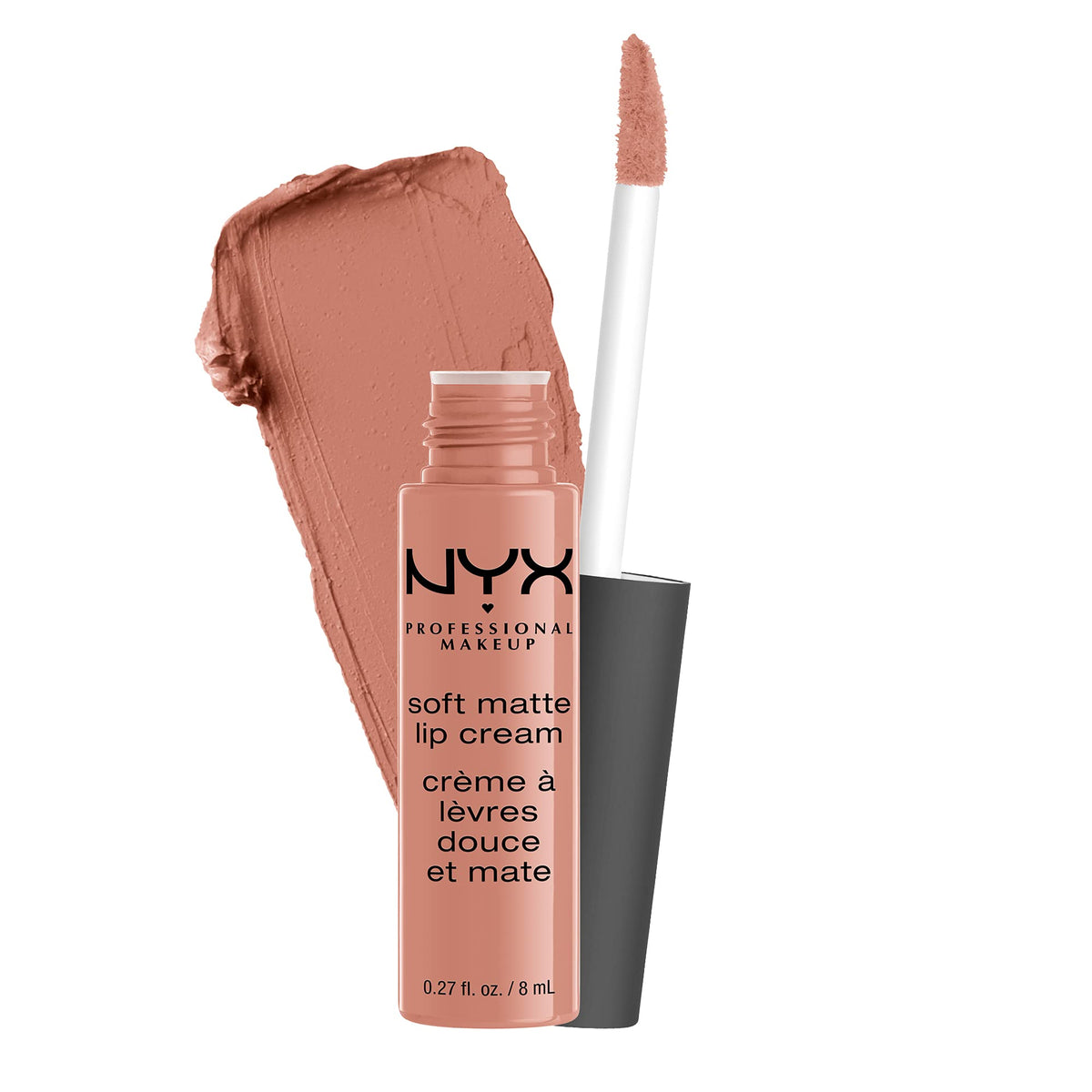 NYX Soft Matte Lip Cream in Stockholm front view