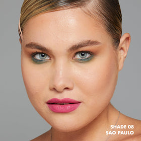 NYX Soft Matte Lip Cream Sao Paulo swatch on skin
