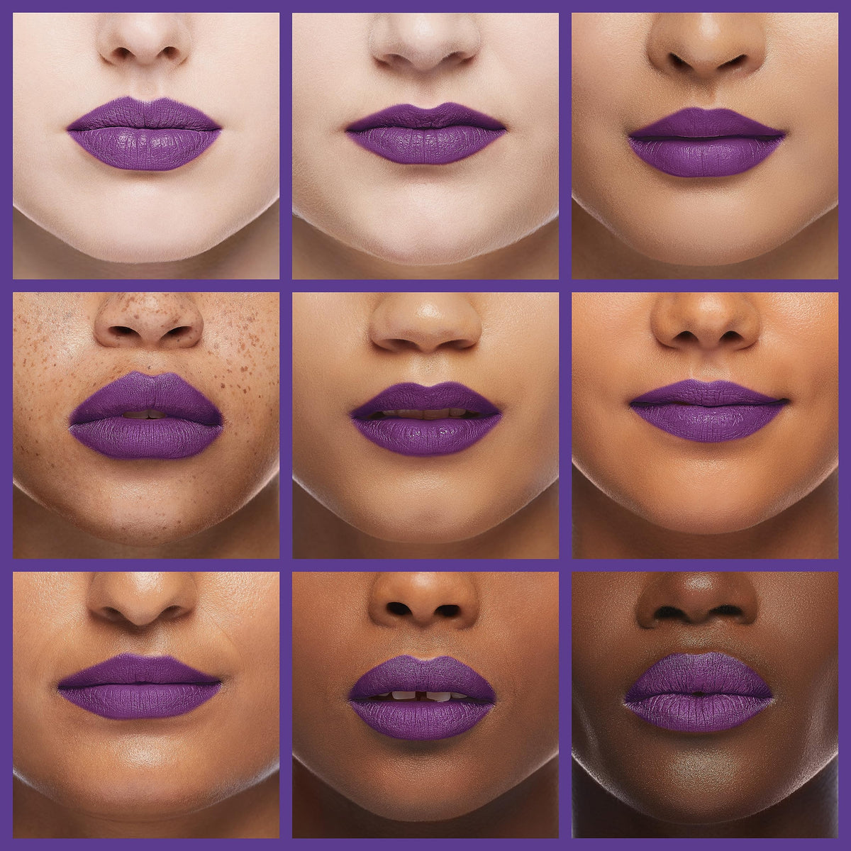 NYX Suede Matte Lip Liner Amethyst in a makeup setting
