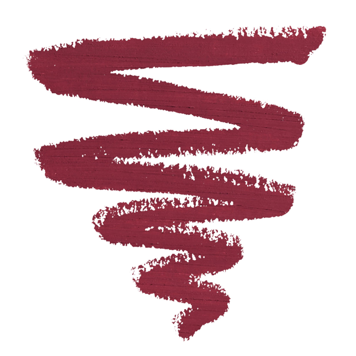 NYX Suede Matte Lip Liner Cherry Skies applied on lips