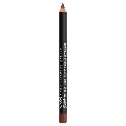 NYX Suede Matte Lip Liner Cold Brew front view