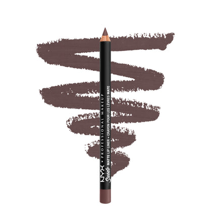 NYX Suede Matte Lip Liner Moonwalk front view