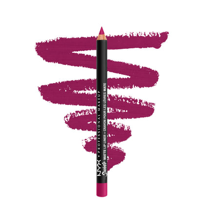 NYX Suede Matte Lip Liner Sweet Tooth Pink front view