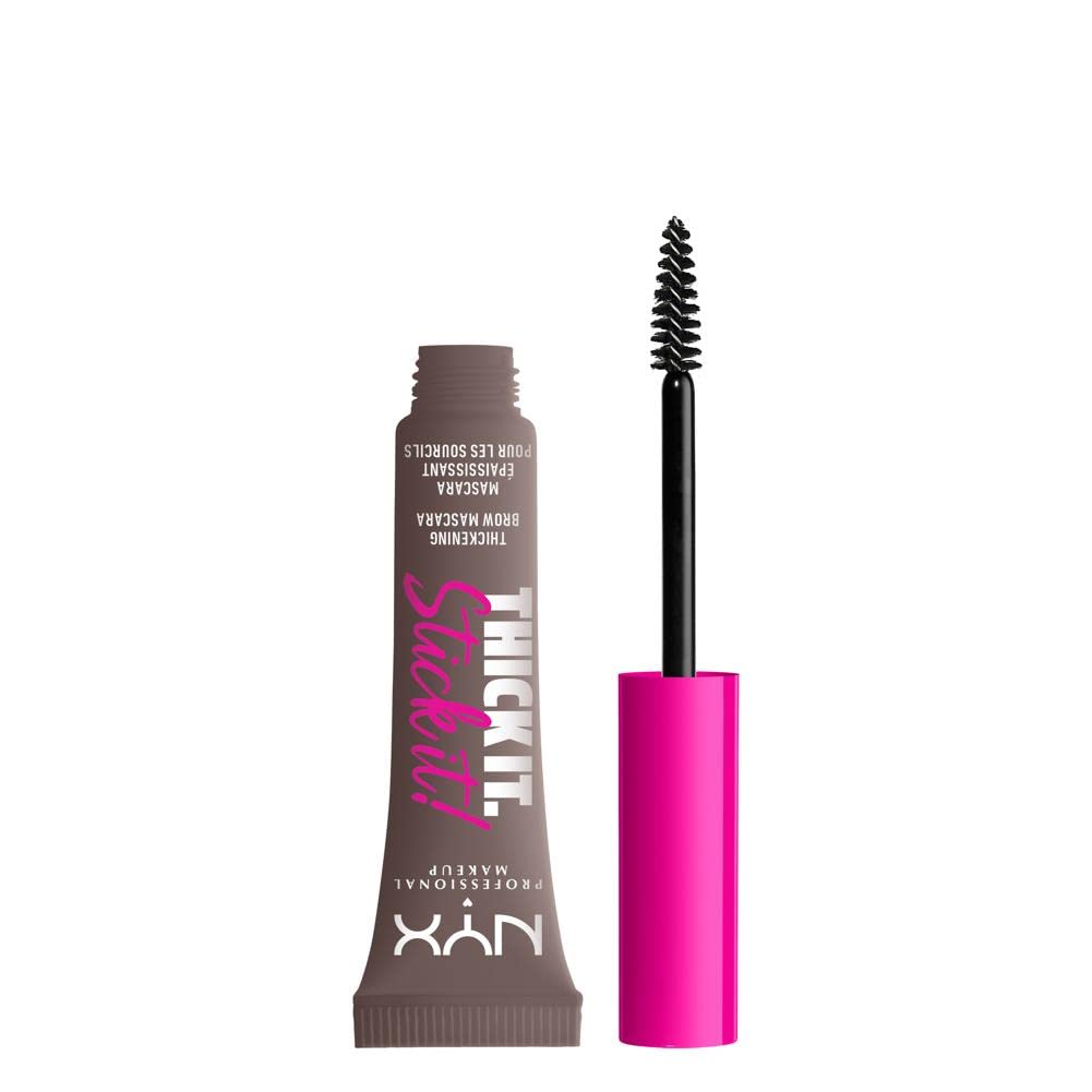 NYX Thick It Stick It Brow Gel Cool Ash Brown front view