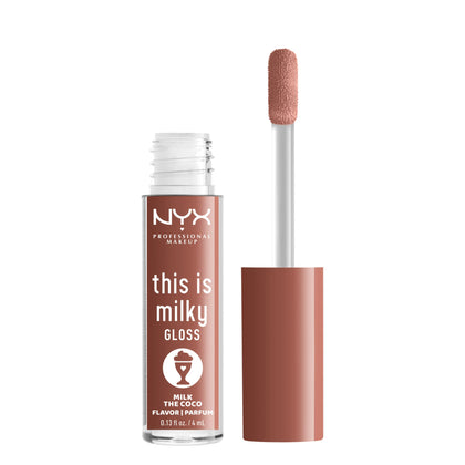 NYX This Is Milky Gloss Milk The Coco front view