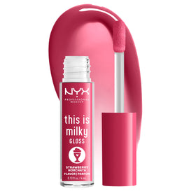 NYX This Is Milky Gloss Strawberry Horchata front view