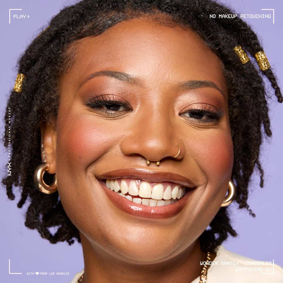 NYX Wonder Snatch Concealer Cappuccino in beauty routine