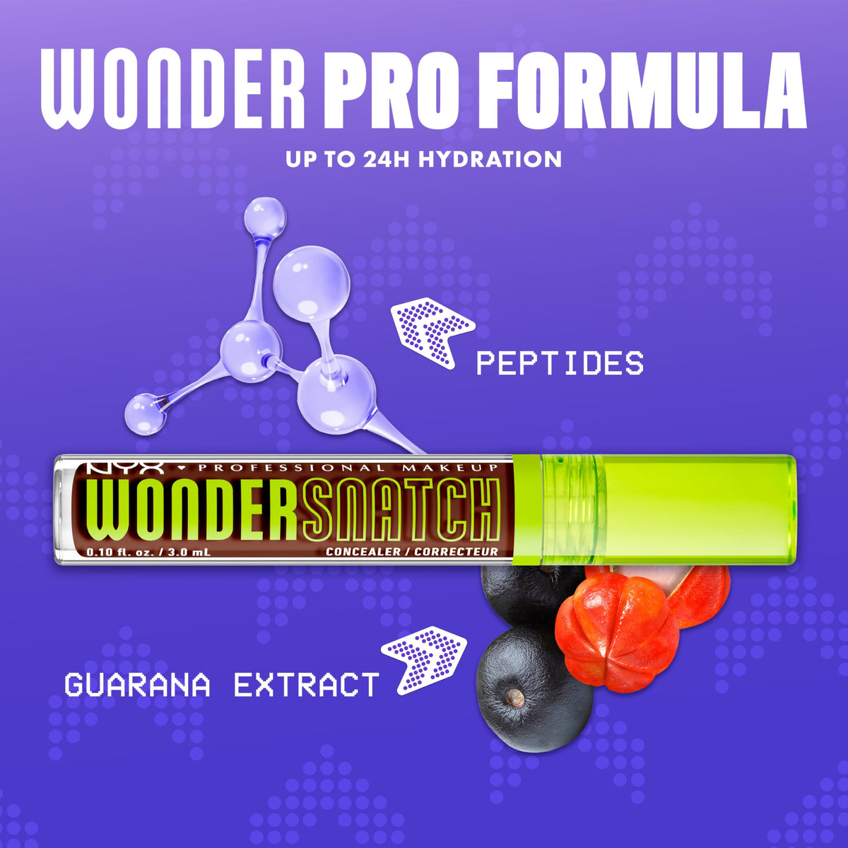 NYX Wonder Snatch Concealer Deep Walnut with applicator