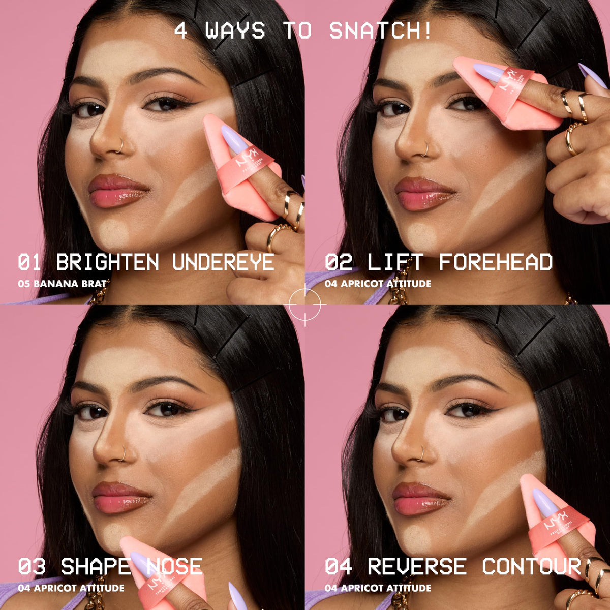 NYX Wonder Snatch Setting Powder with ingredients list