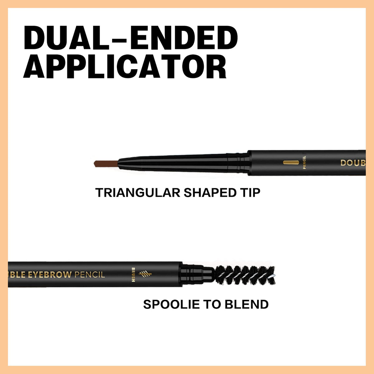 O'CHEAL Eyebrow Pencil Dark Brown packaging front view
