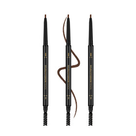 O'CHEAL Eyebrow Pencil Dark Brown set of three with spoolie brush