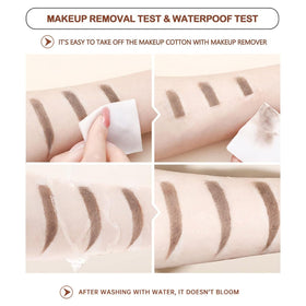 O'CHEAL eyebrow pencil set displayed on vanity