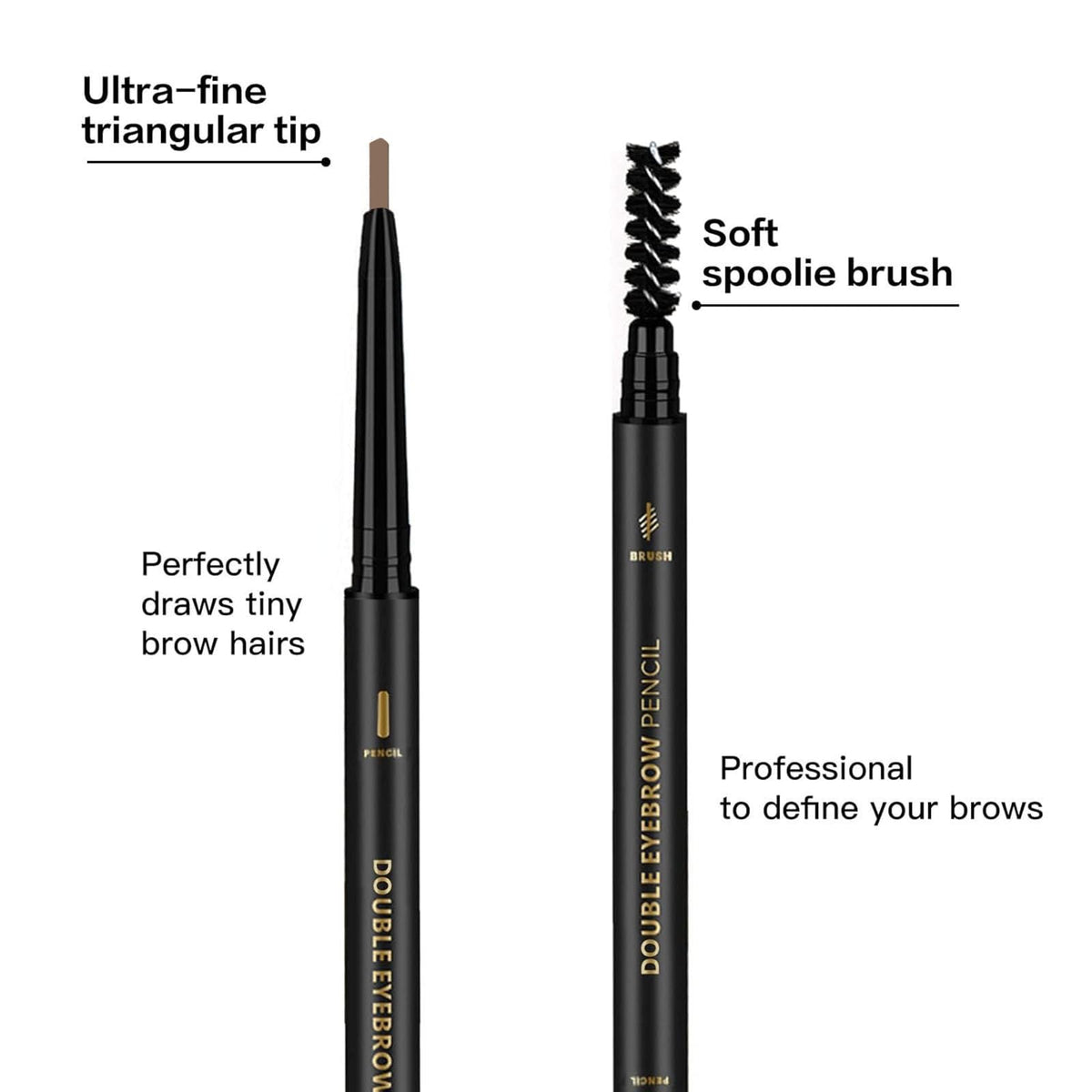 O'CHEAL eyebrow pencil showing triangular tip