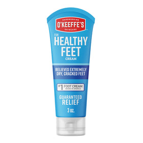 O'Keeffe's Healthy Feet Cream 3 oz travel tube front view
