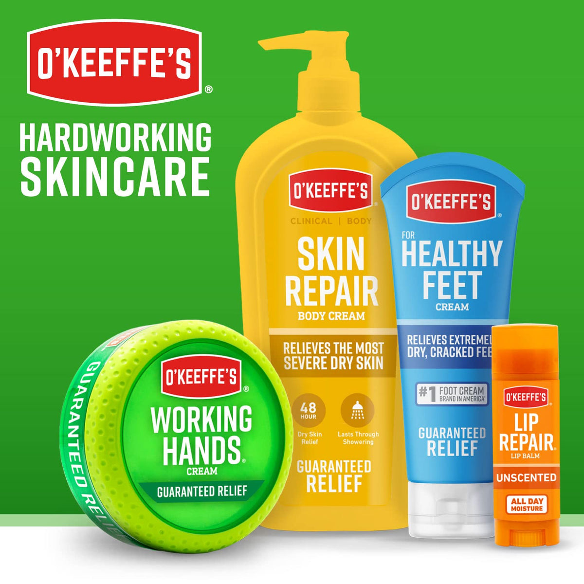 O'Keeffe's Healthy Feet Foot Cream side view