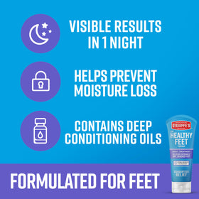 O'Keeffe's Healthy Feet Night Foot Cream texture close-up