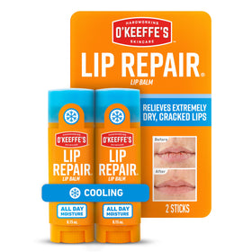 O'Keeffe's Lip Repair Balm Cooling Relief front view