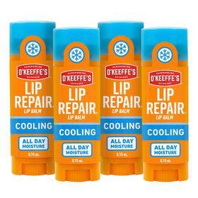 O'Keeffe's Lip Repair Lip Balm 4 Pack front view