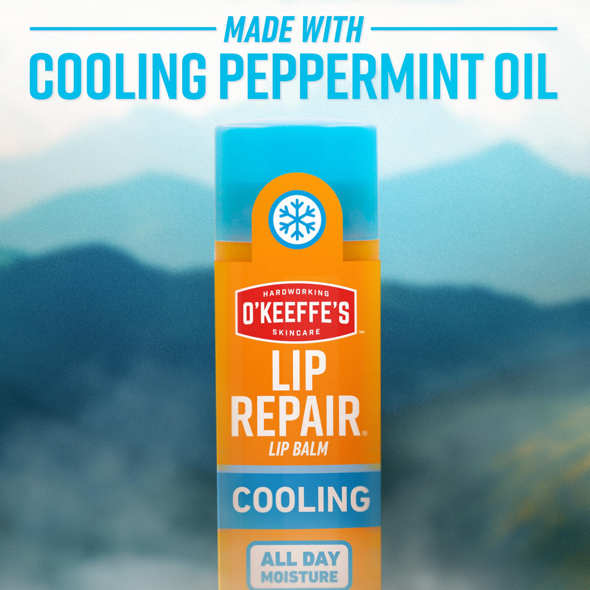 O'Keeffe's Lip Repair Lip Balm outdoor use