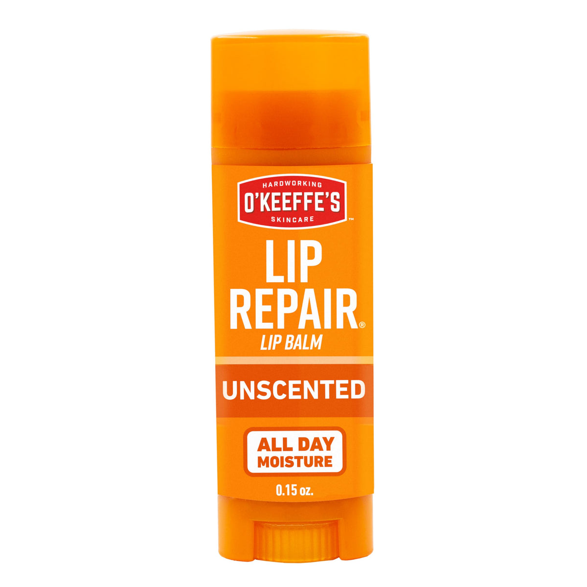 O'Keeffe's Lip Repair Unscented Balm Stick front view