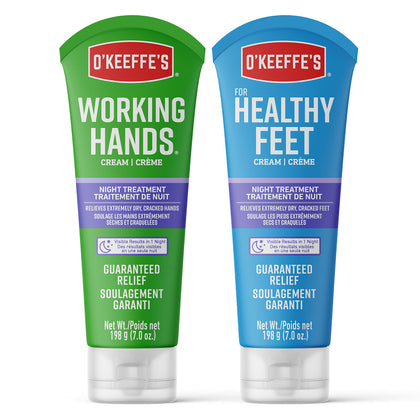 O'Keeffe's Night Cream for Hands and Feet, front view