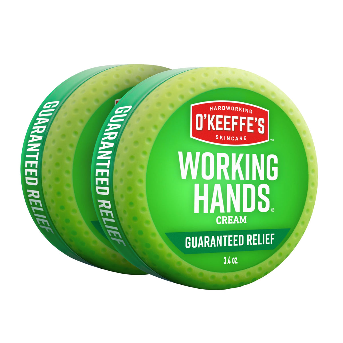 O'Keeffe's Working Hands Cream 3.4 oz jar front view