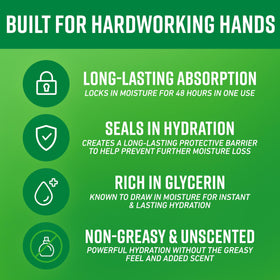 O'Keeffe's Working Hands Cream application on hands