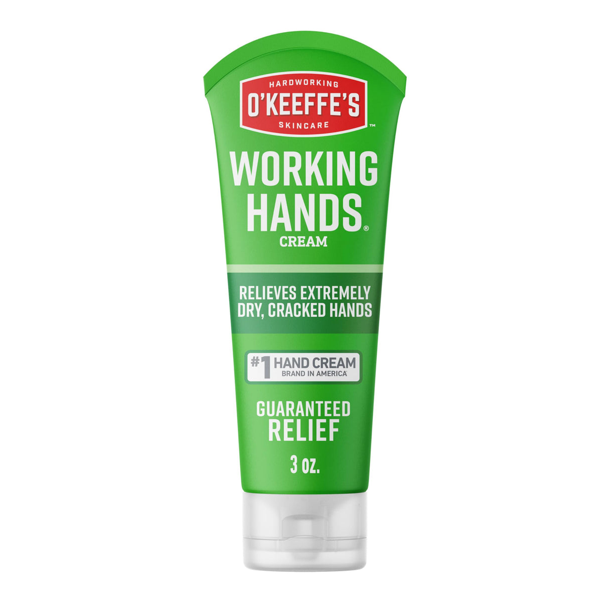 O'Keeffe's Working Hands Hand Cream 3 oz tube front view