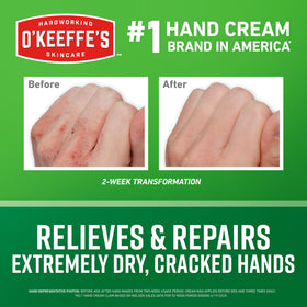O'Keeffe's Working Hands Hand Cream 7 oz tube back view