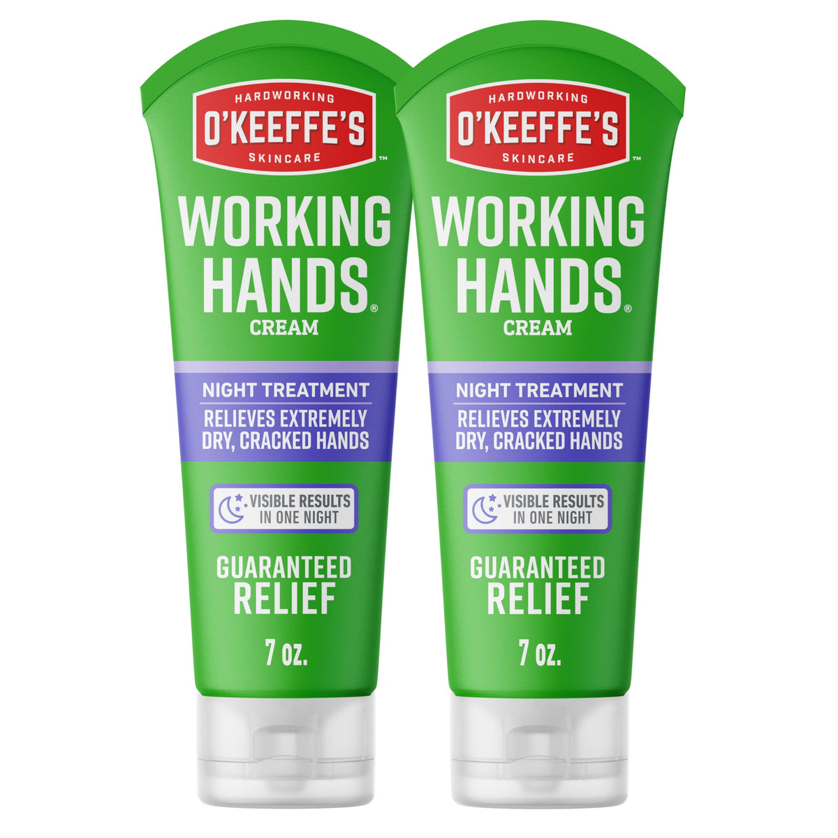 O'Keeffe's Working Hands Night hand cream 7 oz tube front view