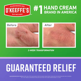 O'Keeffe's Working Hands Night hand cream back view