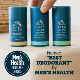 Oars + Alps Fresh Ocean Splash deodorant stick close-up