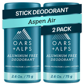 Oars + Alps Men's Deodorant 2-pack front view