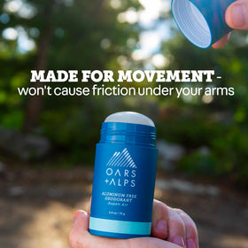 Oars + Alps Men's Deodorant Clear 2.6oz side view