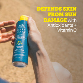 Oars + Alps SPF 30 Body Sunscreen Spray side view