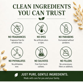 Oats Garden Colloidal Oatmeal Bath Soak measuring scoop