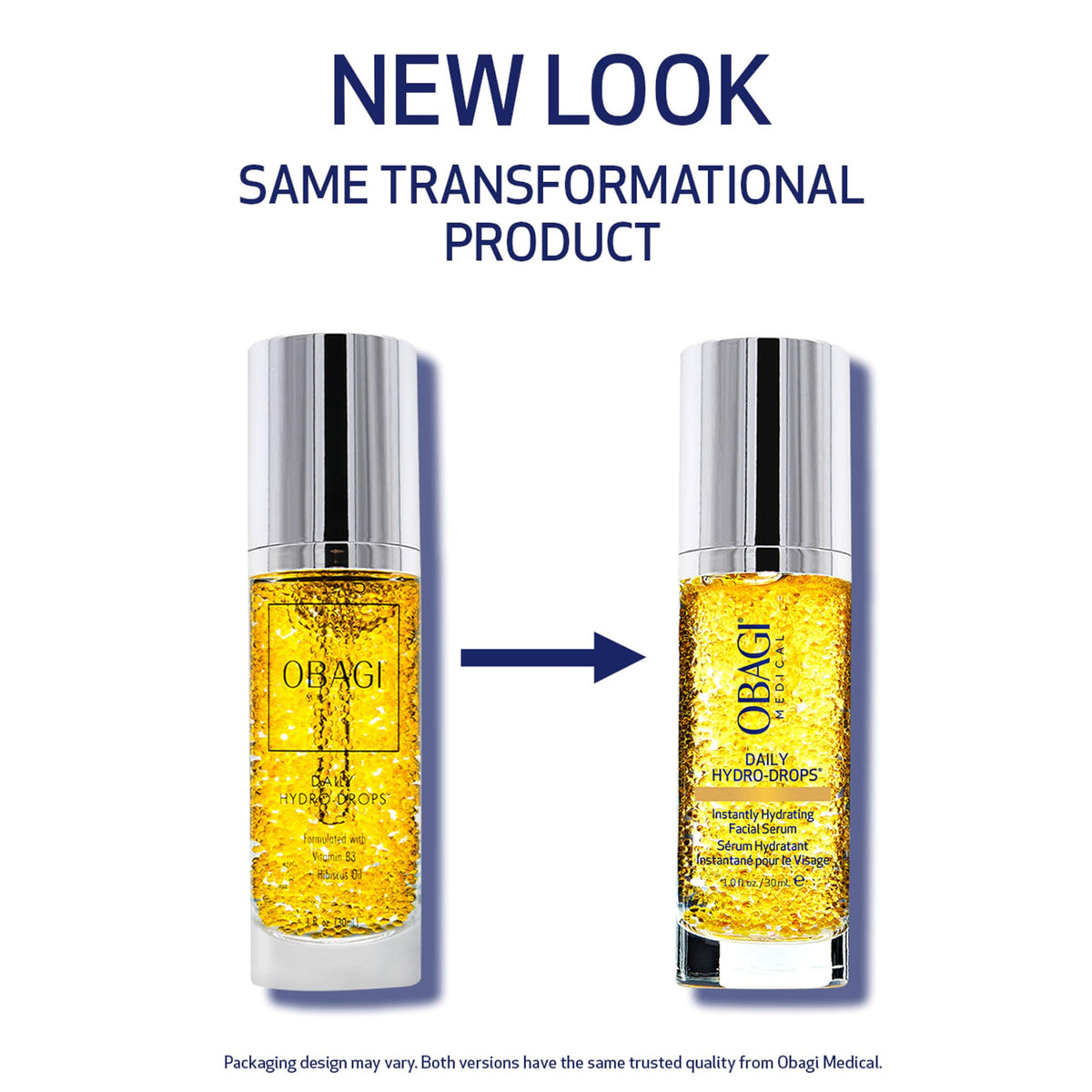 Obagi Daily Hydro-Drops Hydrating Facial Serum bottle with dropper