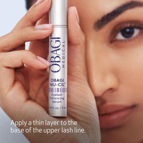 Obagi Medical Nu-Cil Eyelash support Serum application demonstration