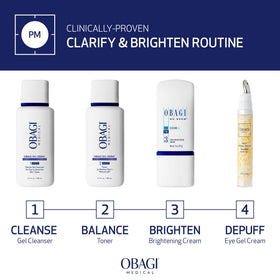 Obagi Medical Nu-Derm Clear FX Cream 2 oz application demonstration