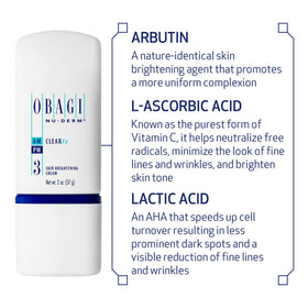 Obagi Medical Nu-Derm Clear FX Cream 2 oz texture on skin