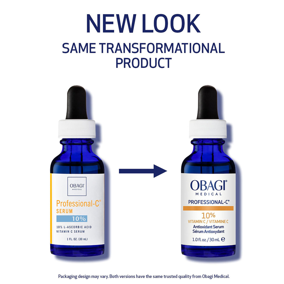 Obagi Medical Professional-C 10% Vitamin C Serum bottle with dropper